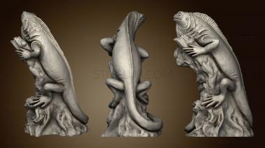 3D model Iguana (STL)